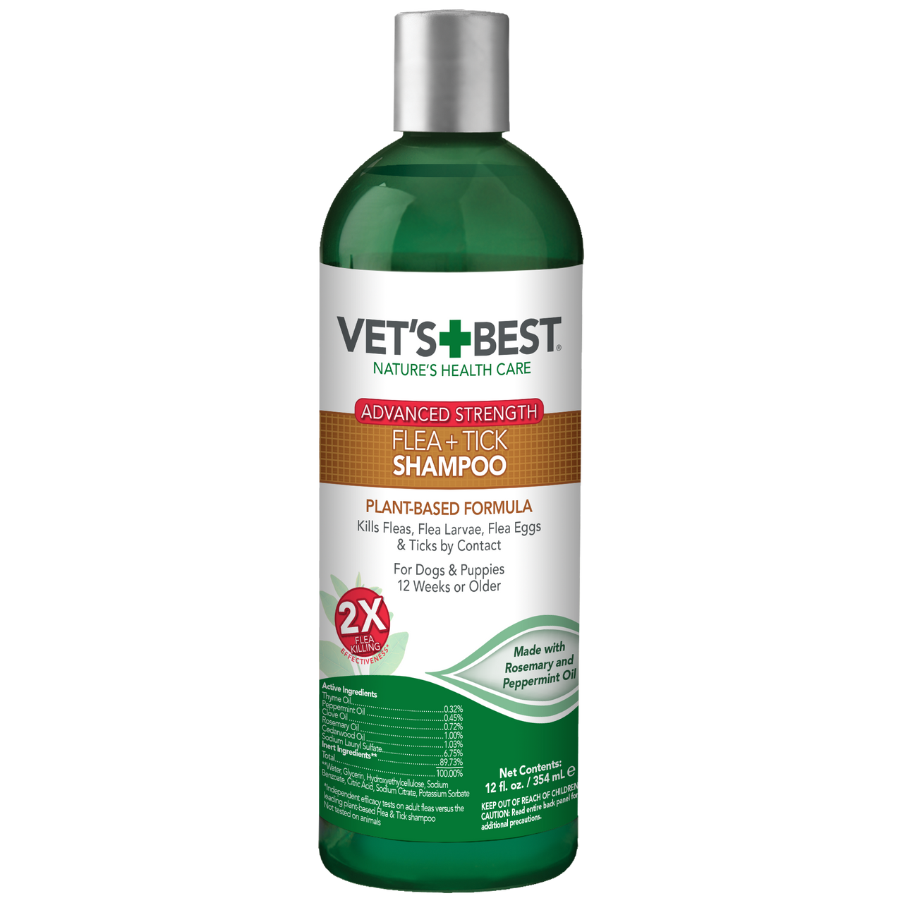 Vet s Best Flea and Tick Advanced Strength Dog Shampoo Dinovite