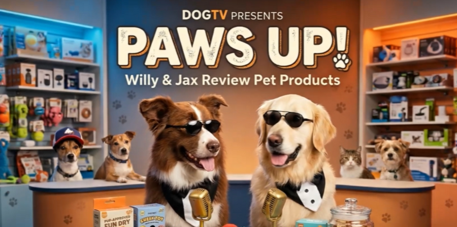 dog tv paws up willy and jax review pet products