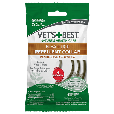 Vet’s Best Flea + Tick Repellent Collar for Dogs
