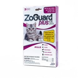 Zoguard Flea & Tick for Cats Front