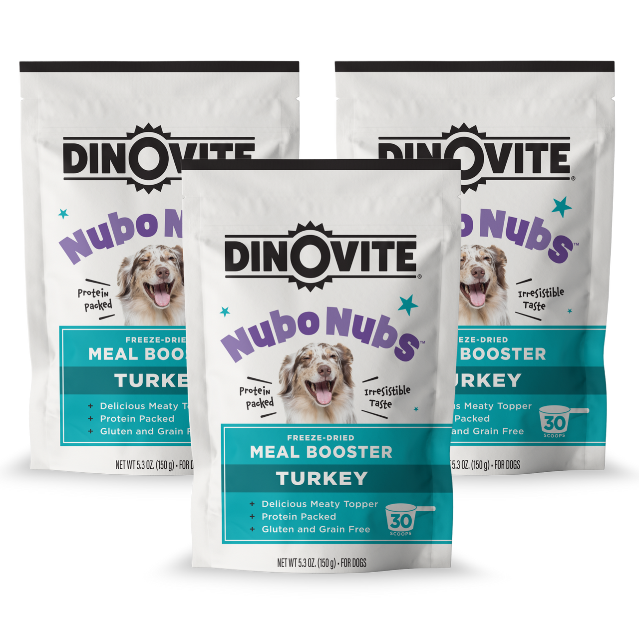 1009007 NubOnubs Meal Booster for Dogs (3-Pack)