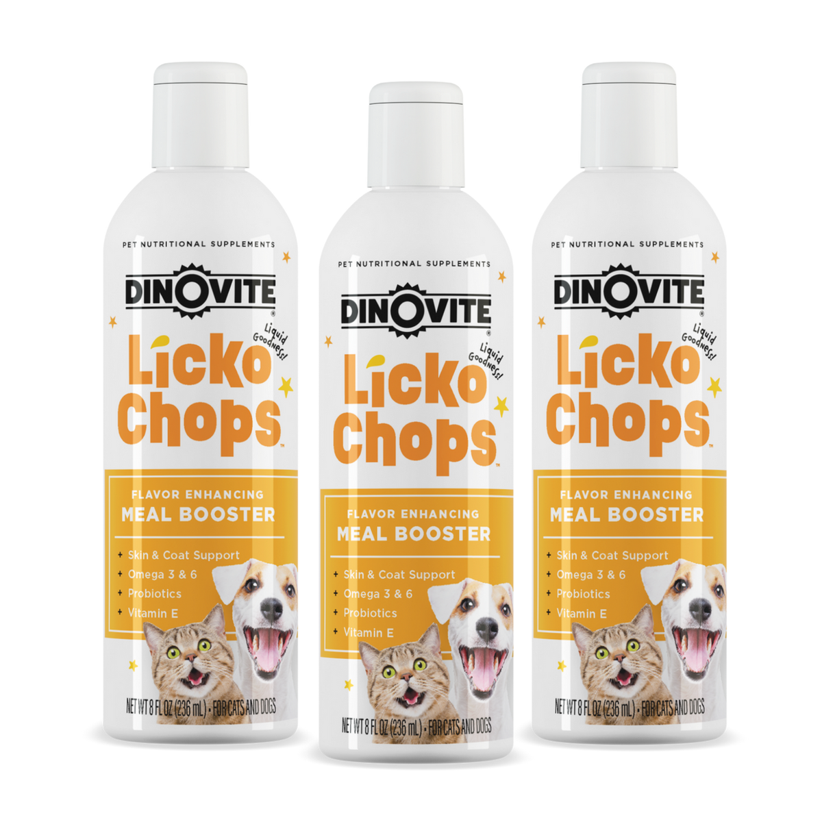 Lickochops 3 Pack Dinovite